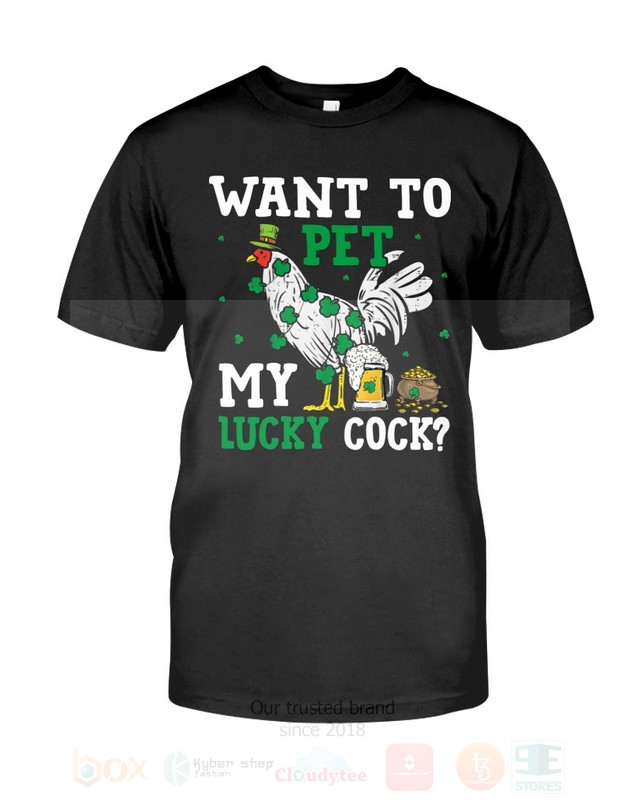 Chicken_Want_To_Pet_My_Lucky_Cock_2D_Hoodie_Shirt