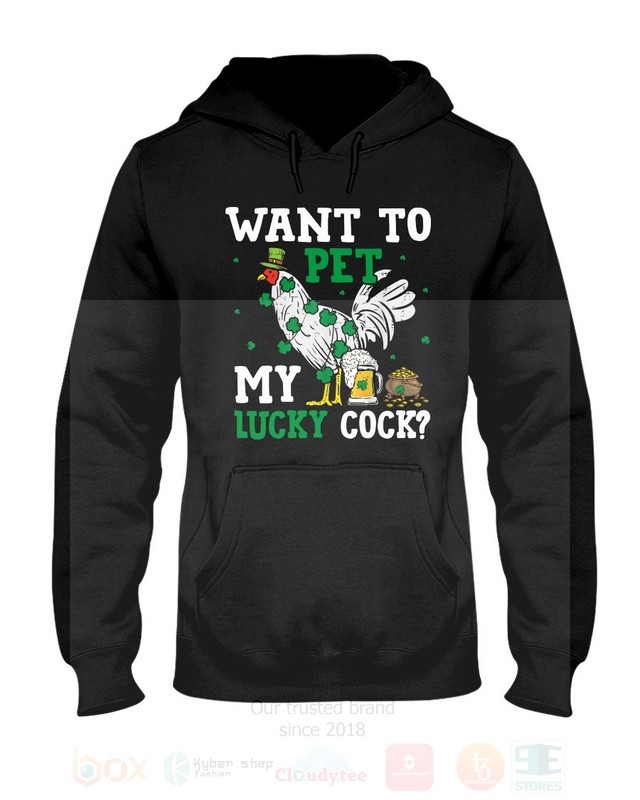 Chicken_Want_To_Pet_My_Lucky_Cock_2D_Hoodie_Shirt_1