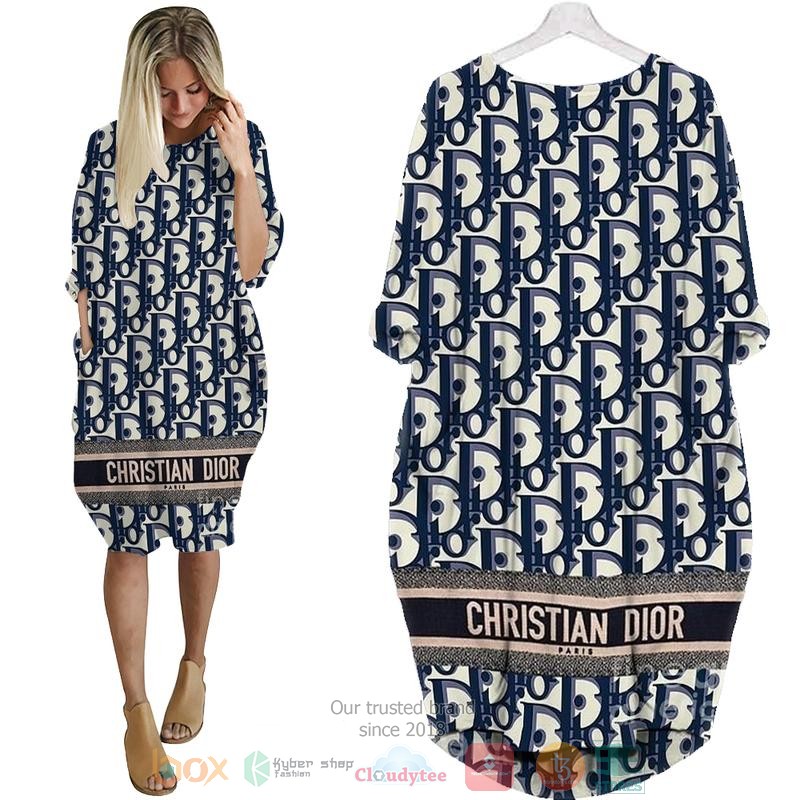 Christian_Dior_Luxury_brand_pattern_Pocket_Dress