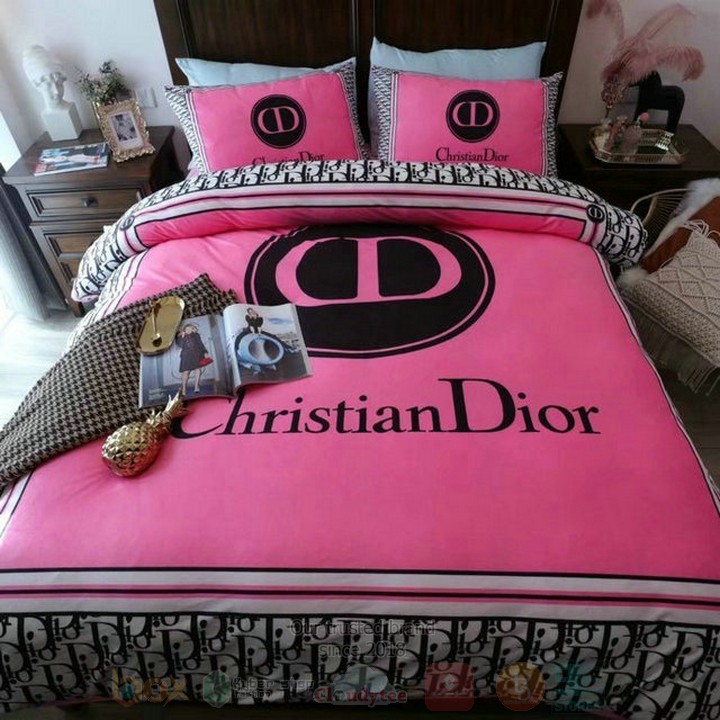 Christian_Dior_Pink_Inspired_Bedding_Set