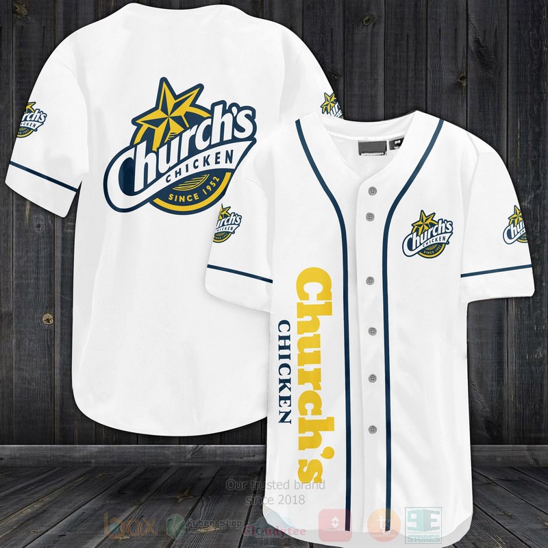 Churchs_Chicken_Baseball_Jersey_Shirt