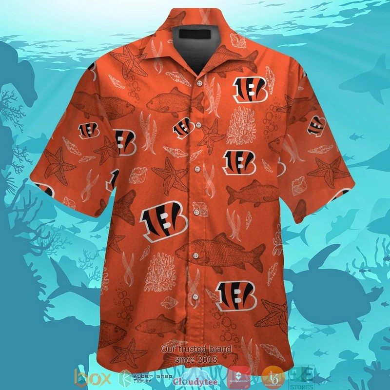 Cincinnati_Bengals_Fish_Ocean_Hawaiian_Shirt_short