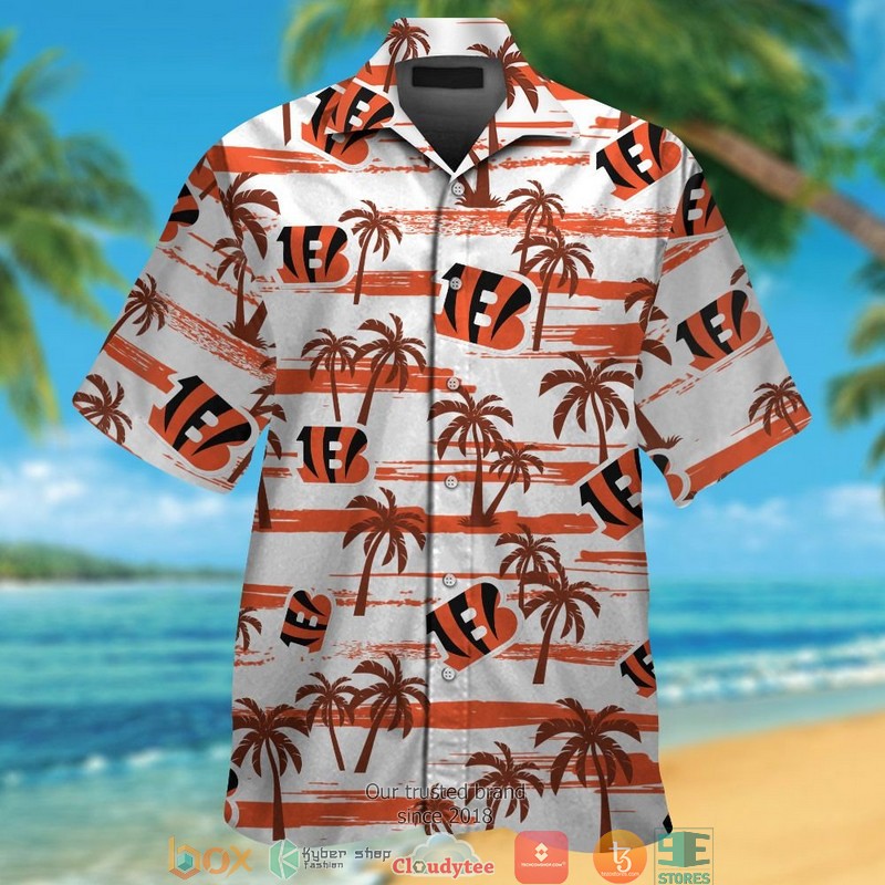 Cincinnati_Bengals_Orange_coconut_white_Hawaiian_shirt_short