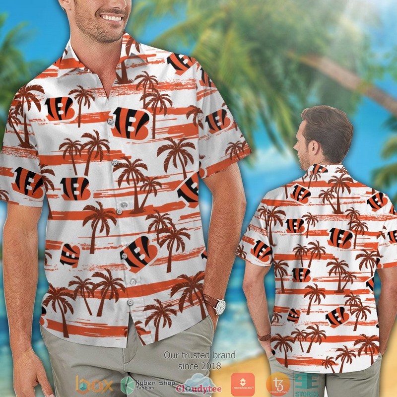 Cincinnati_Bengals_Orange_coconut_white_Hawaiian_shirt_short_1