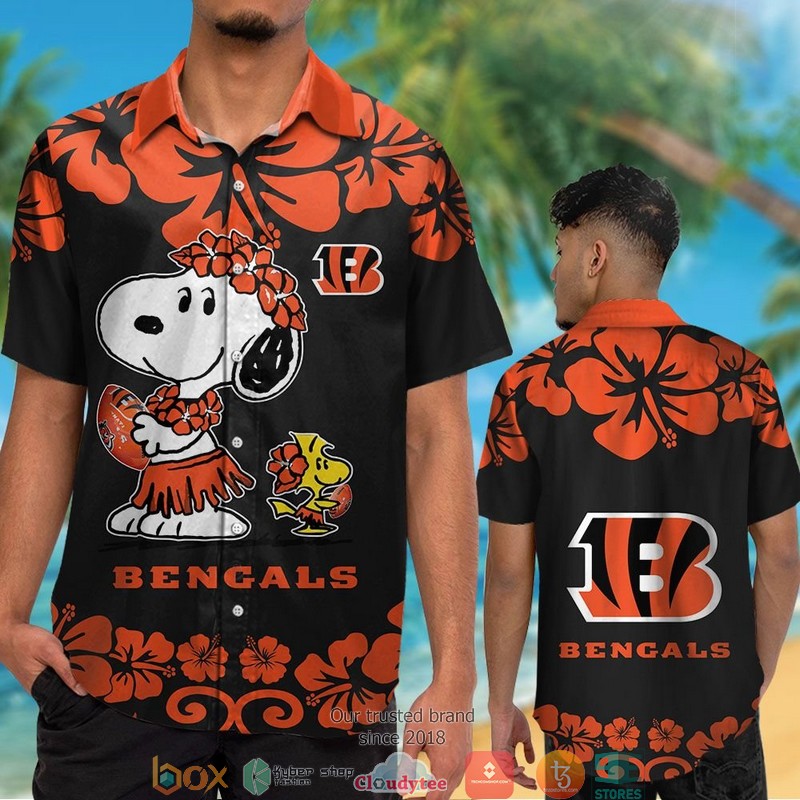 Cincinnati_Bengals_Snoopy_Dance_Hawaiian_Shirt_short_1