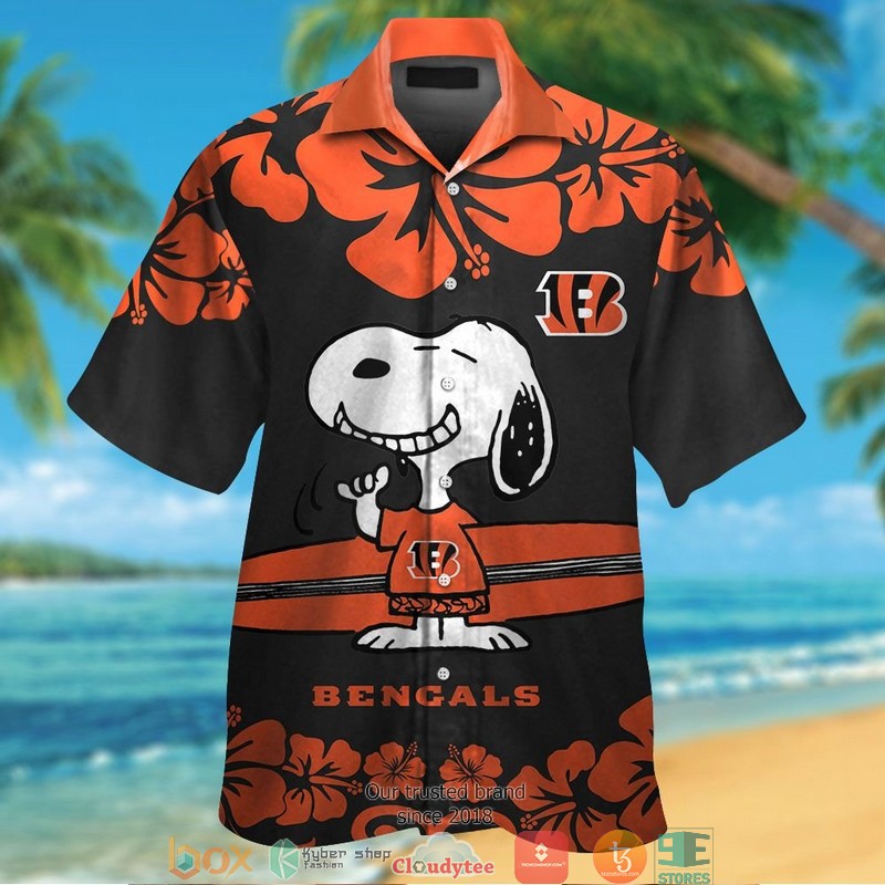Cincinnati_Bengals_Snoopy_Hawaiian_Shirt_short