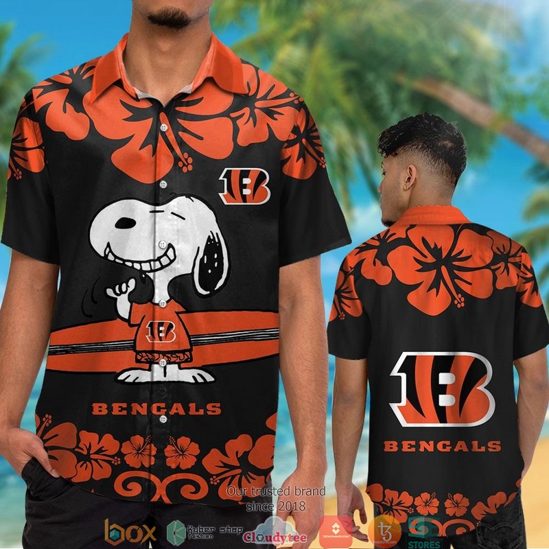 Cincinnati_Bengals_Snoopy_Hawaiian_Shirt_short_1