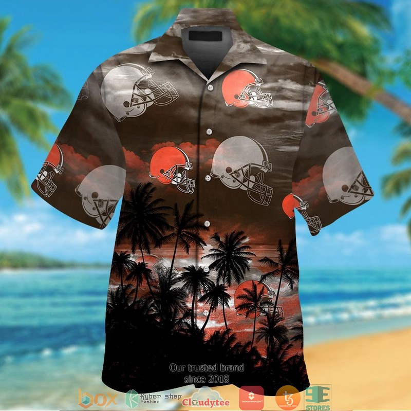 Cleveland_Browns_Coconut_island_Dark_Hawaiian_Shirt_short