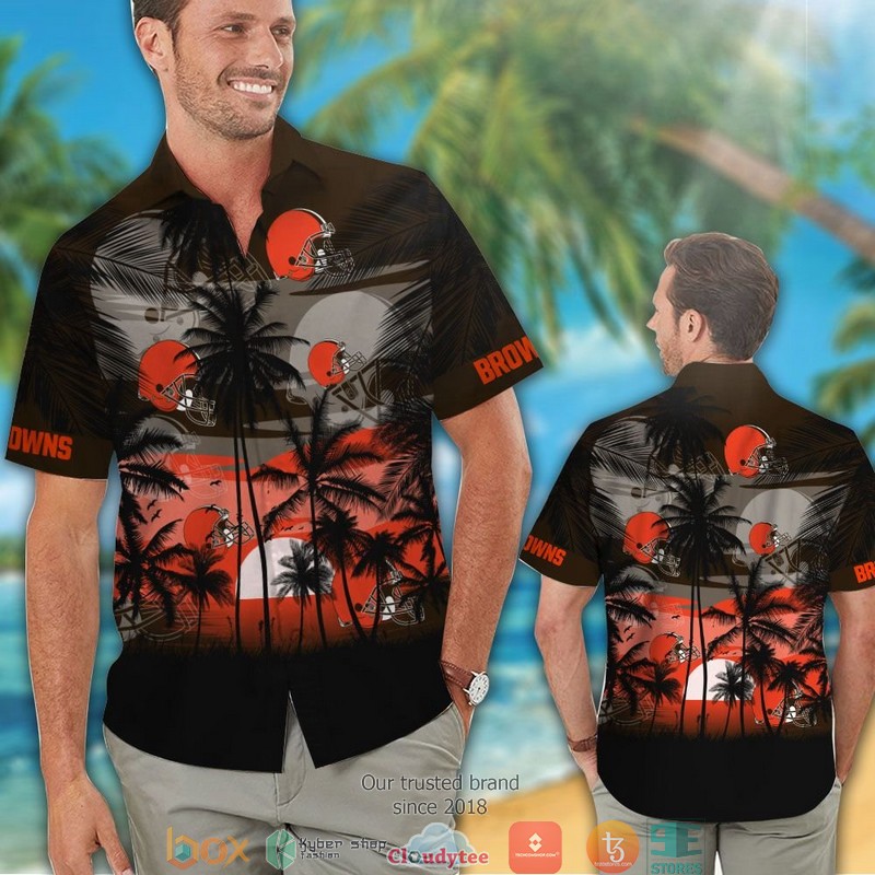 Cleveland_Browns_Coconut_island_Sunset_Hawaiian_Shirt_short_1