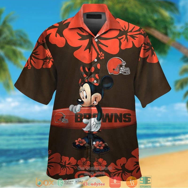 Cleveland_Browns_Minnie_Mouse_Hawaiian_Shirt_short