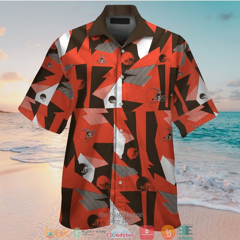 Cleveland_Browns_Orange_Brown_Hawaiian_Shirt_short