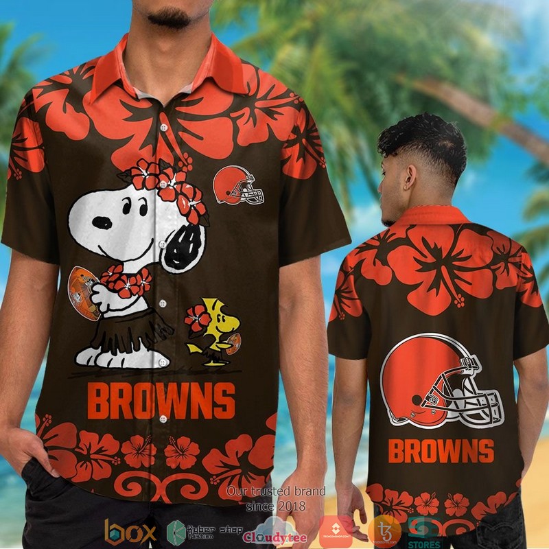 Cleveland_Browns_Snoopy_Hawaiian_Shirt_short_1