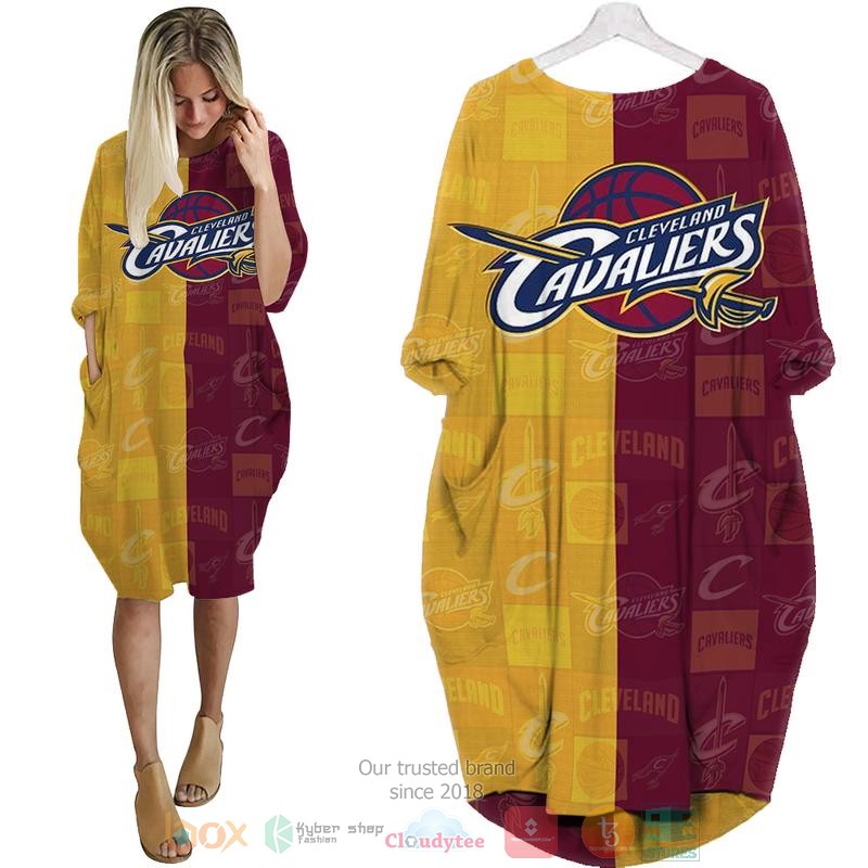 Cleveland_Cavaliers_logo_NBA_yellow_red_Pocket_Dress