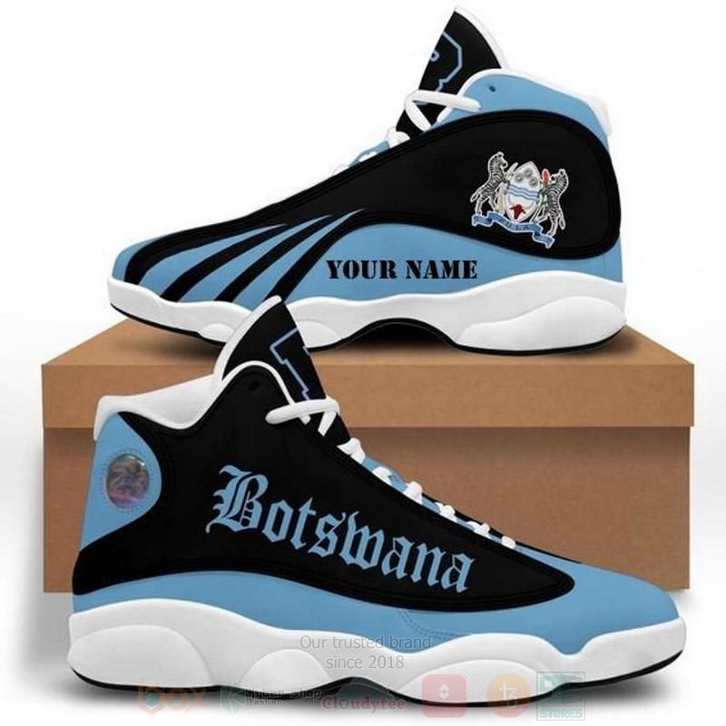 Coat_of_arms_of_Botswana_Custom_Name_Air_Jordan_13_Shoes