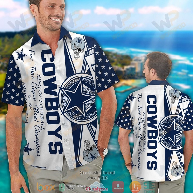 Dallas_Cowboys_King_of_football_Hawaiian_Shirt