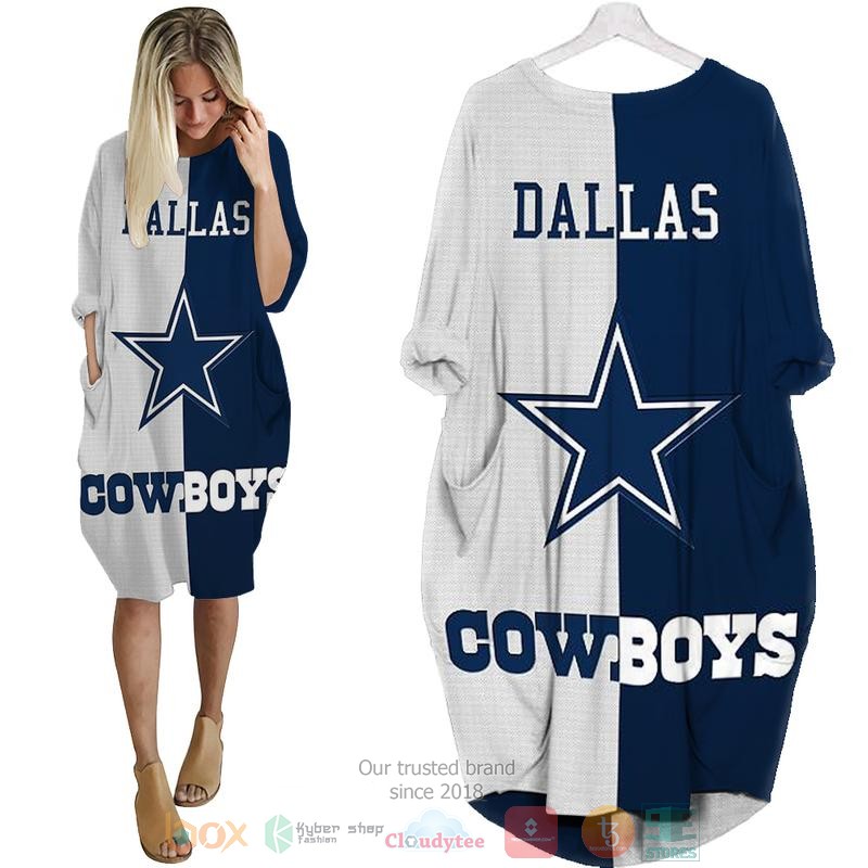 Dallas_Cowboys_NFL_white_blue_Pocket_Dress