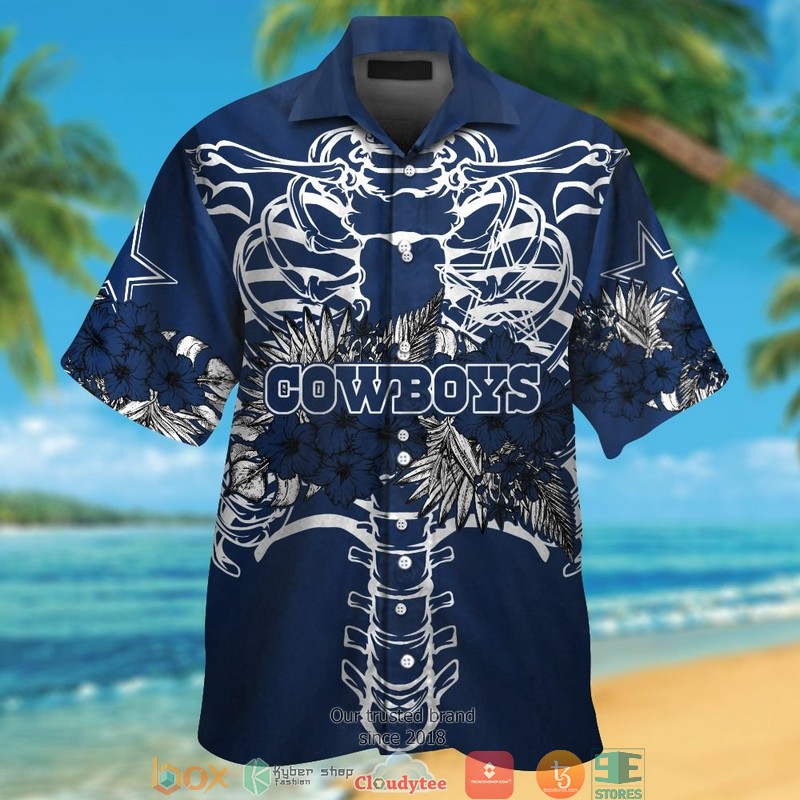 Dallas_Cowboys_backbone_hibiscus_Hawaiian_Shirt_short