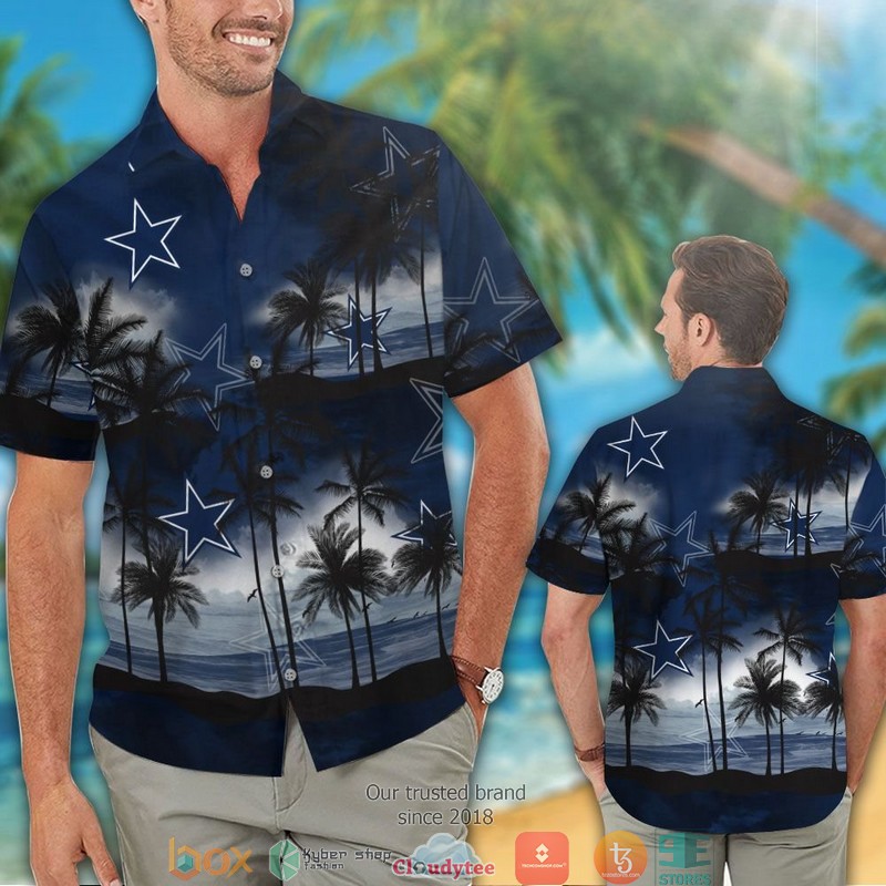 Dallas_Cowboys_coconut_island_navy_ocean_Hawaiian_Shirt_short_1