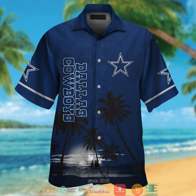 Dallas_Cowboys_coconut_night_moon_Hawaiian_Shirt_short