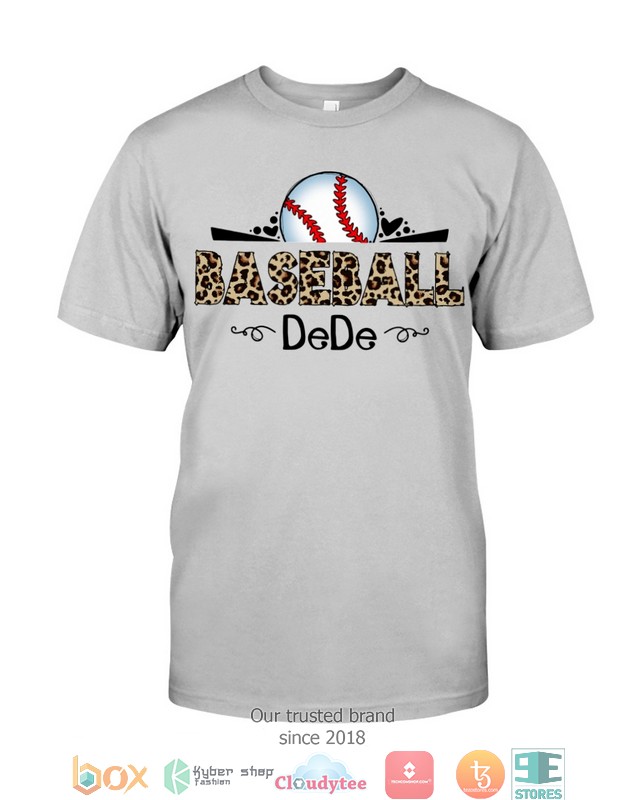 DeDe_Baseball_leopard_pattern_2d_shirt_hoodie