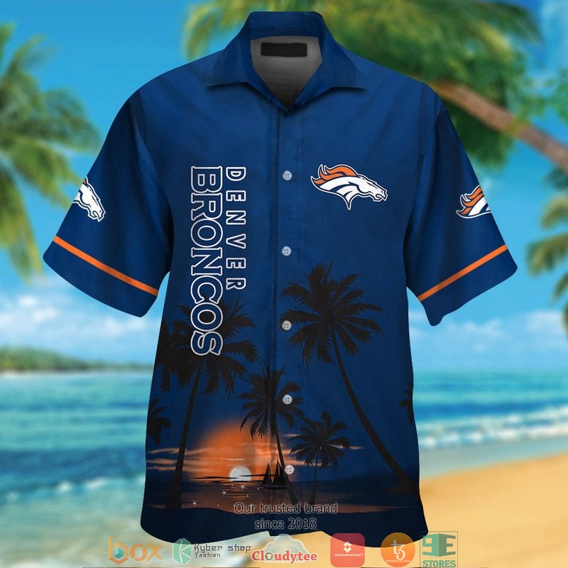 Denver_Broncos_coconut_island_night_moon_Hawaiian_Shirt_short