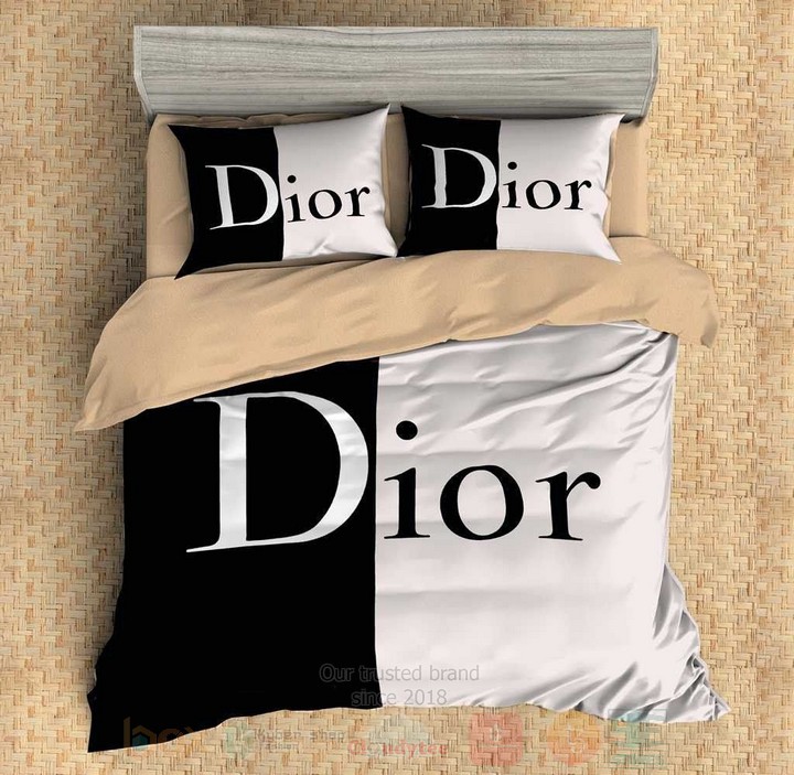 Dior_Black-White_Inspired_Bedding_Set