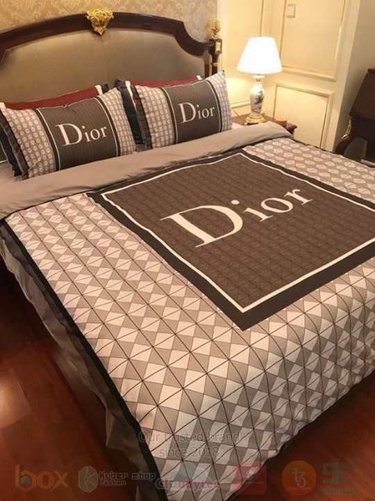 Dior_Brown_Inspired_Bedding_Set