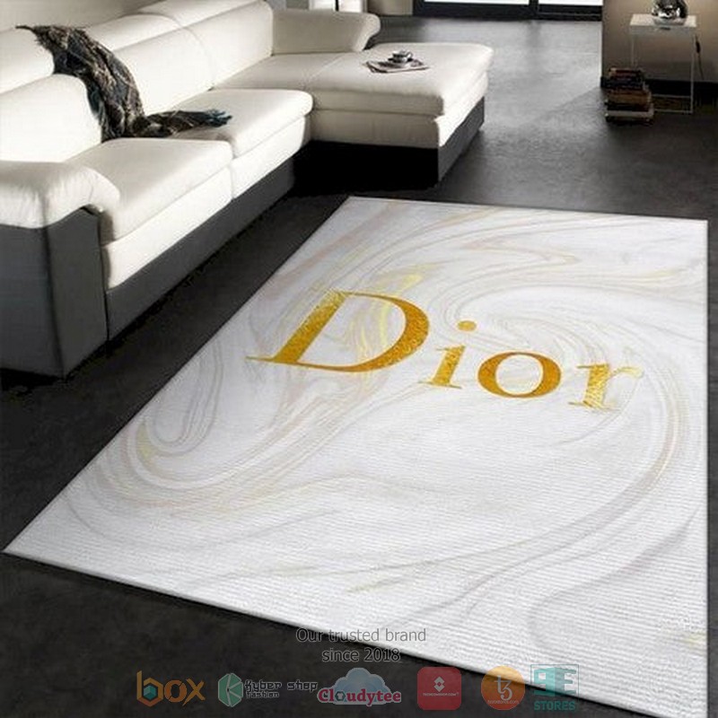 Dior_Luxury_brand_white_Rug