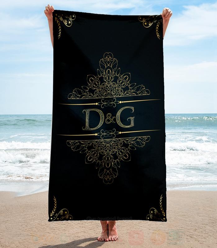 Dolce_and_Gabbana_Black_Microfiber_Beach_Towel