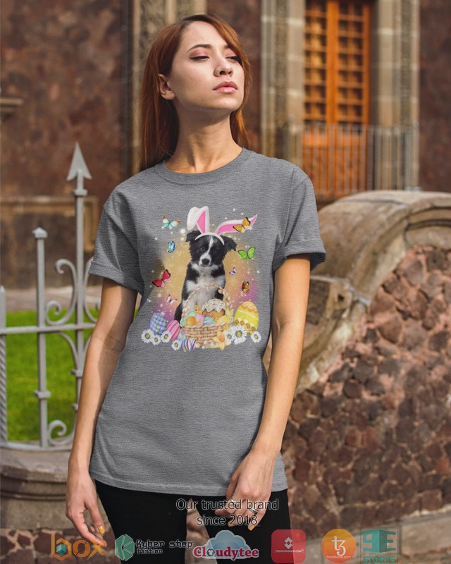 Easter_Bunny_Border_Collie_2d_shirt_hoodie