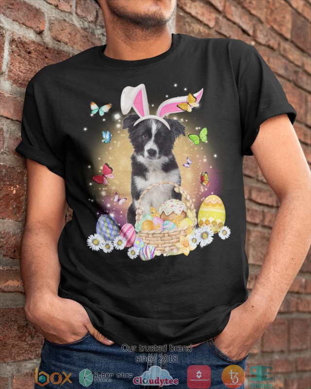 Easter_Bunny_Border_Collie_2d_shirt_hoodie_1