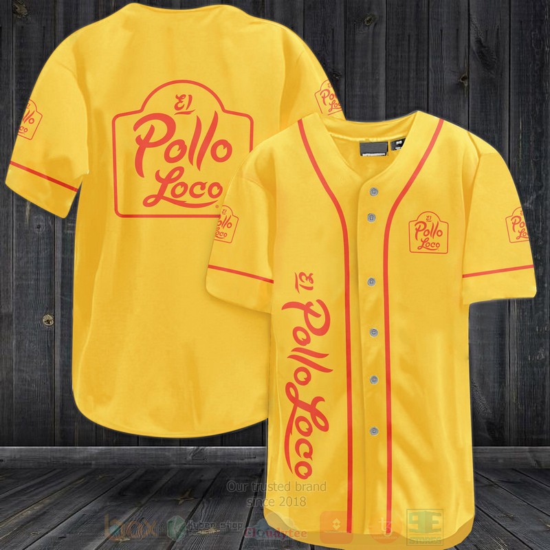 El_Pollo_Loco_Baseball_Jersey_Shirt