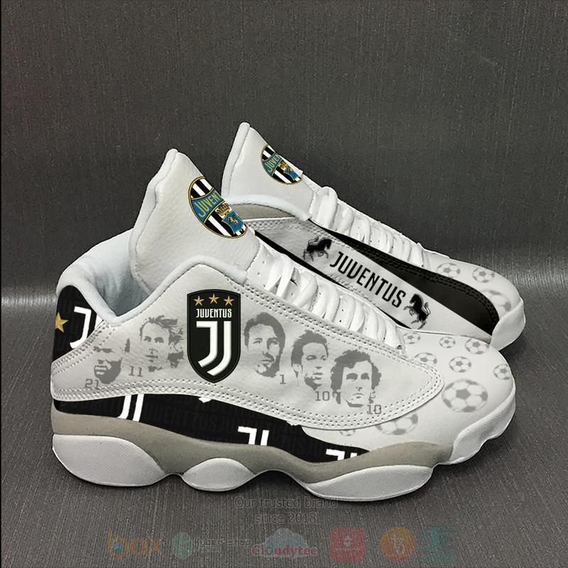 FC_Juventus_Football_Team_Air_Jordan_13_Shoes
