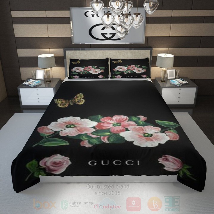 Flower_Gucci_Inspired_Bedding_Set