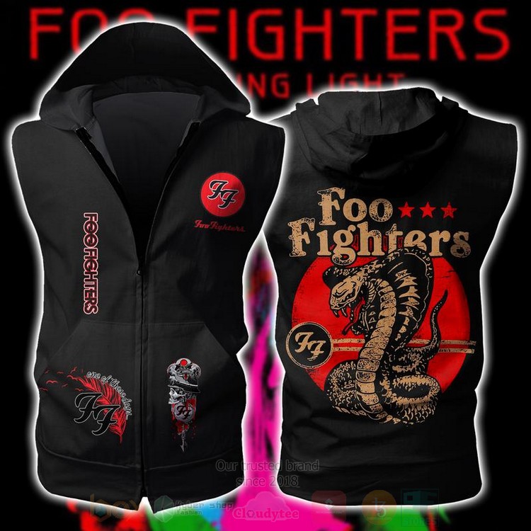 Foo_Fighters_Vest_Zip-Up_Hoodie