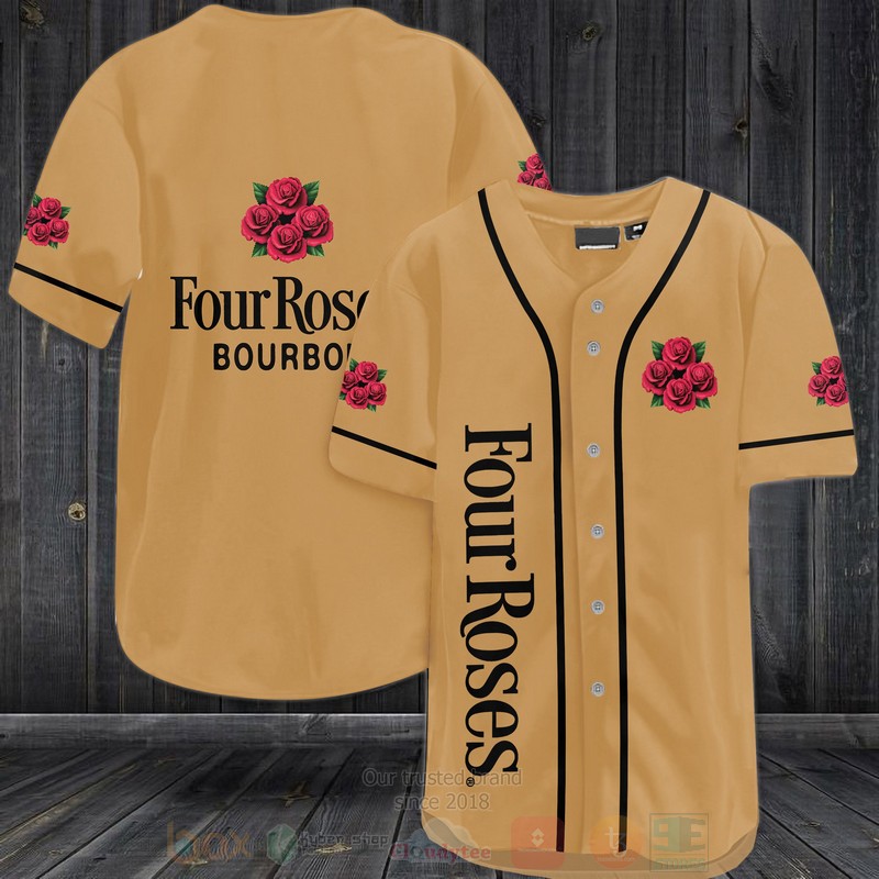 Four_Roses_Bourbon_Baseball_Jersey_Shirt