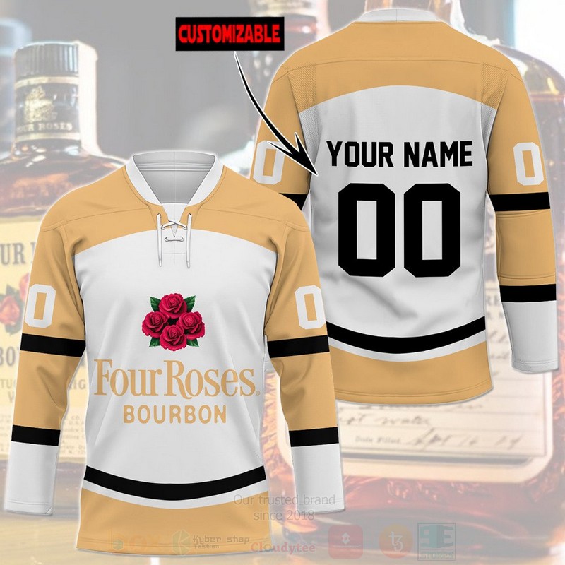 Four_Roses_Bourbon_Personalized_Hockey_Jersey_Shirt