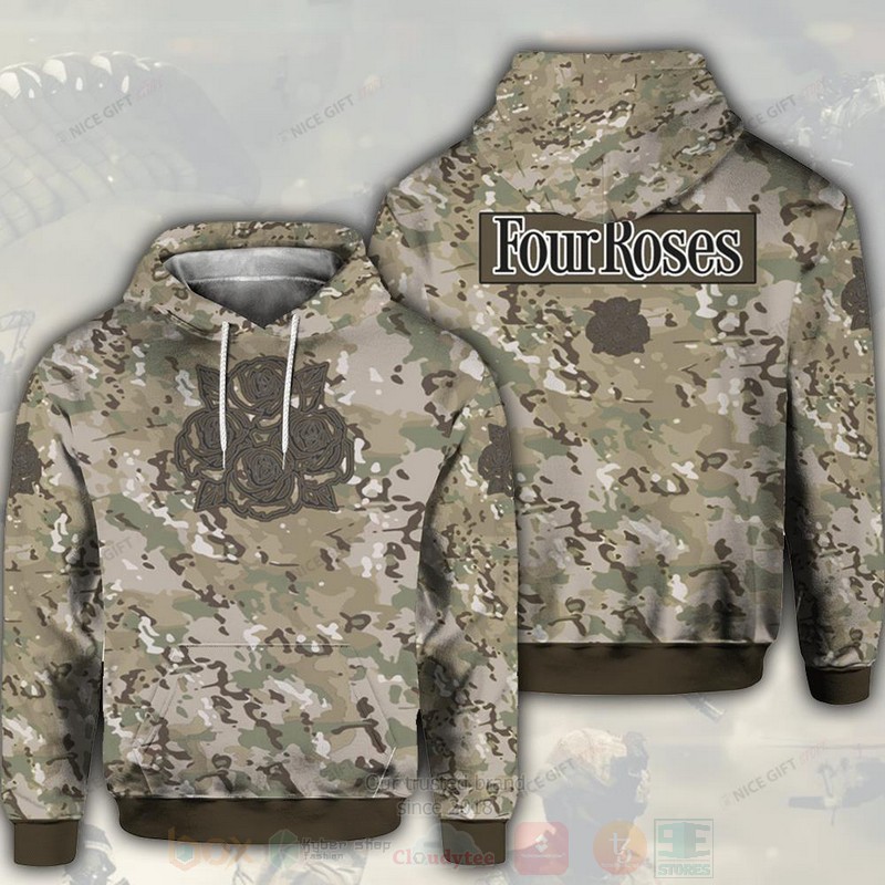 Four_Roses_Camouflage_3D_Hoodie