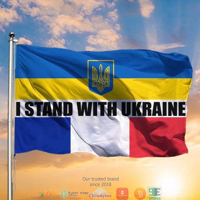 France_I_Stand_With_Ukraine_Flag