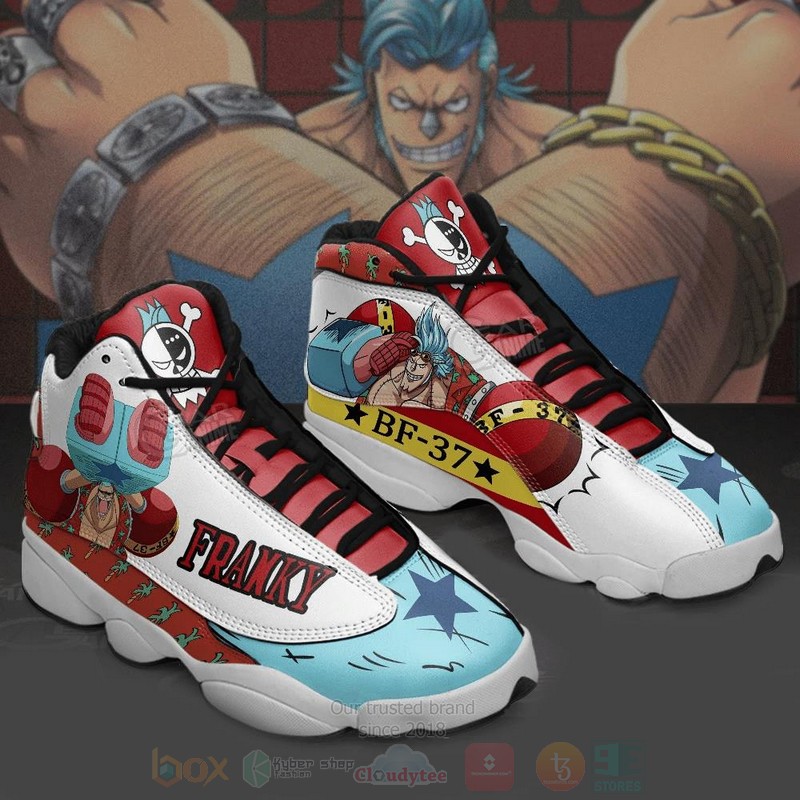 Franky_One_Piece_Anime_Air_Jordan_13_Shoes