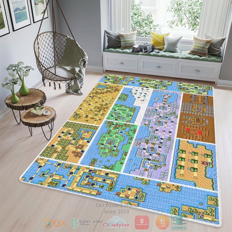 Game_Super_Mario_Bros_3_All_Worlds_Rug