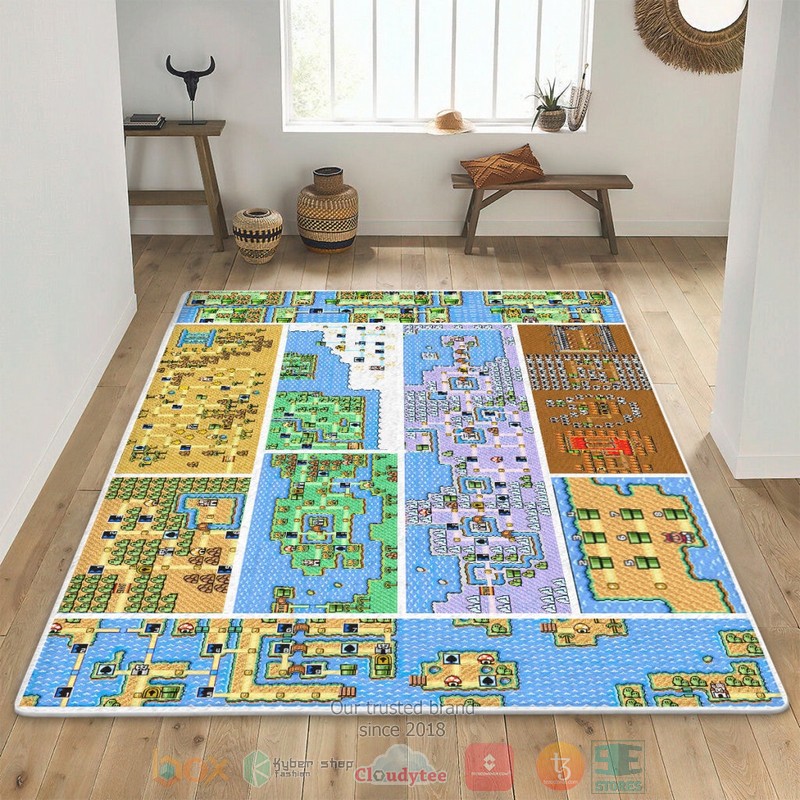Game_Super_Mario_Bros_3_All_Worlds_Rug_1