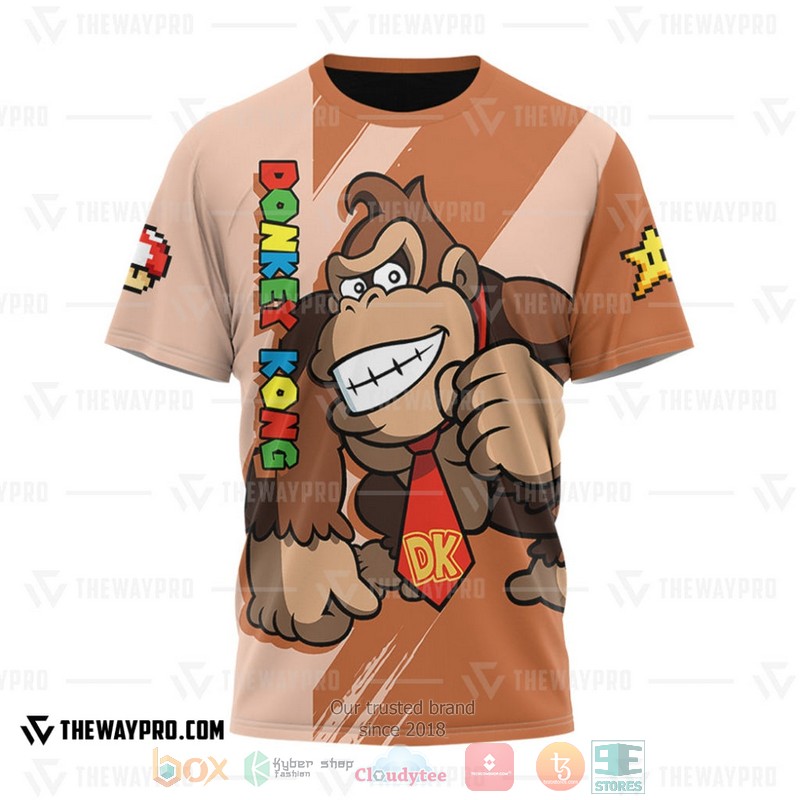 Game_Super_Mario_Donkey_Kong_3D_T-Shirt