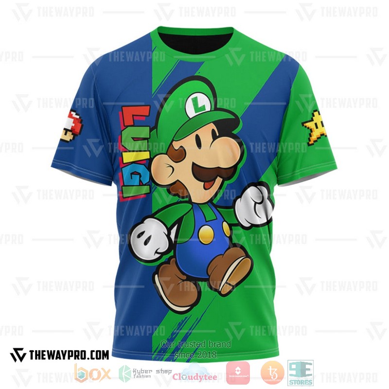 Game_Super_Mario_Luigi_3D_T-Shirt