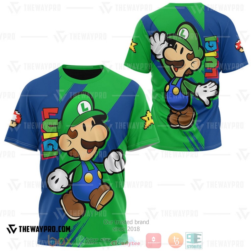 Game_Super_Mario_Luigi_3D_T-Shirt_1