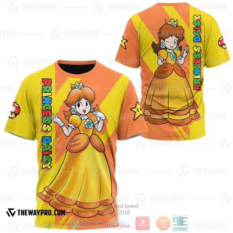 Game_Super_Mario_Princess_Daisy_3D_T-Shirt_1
