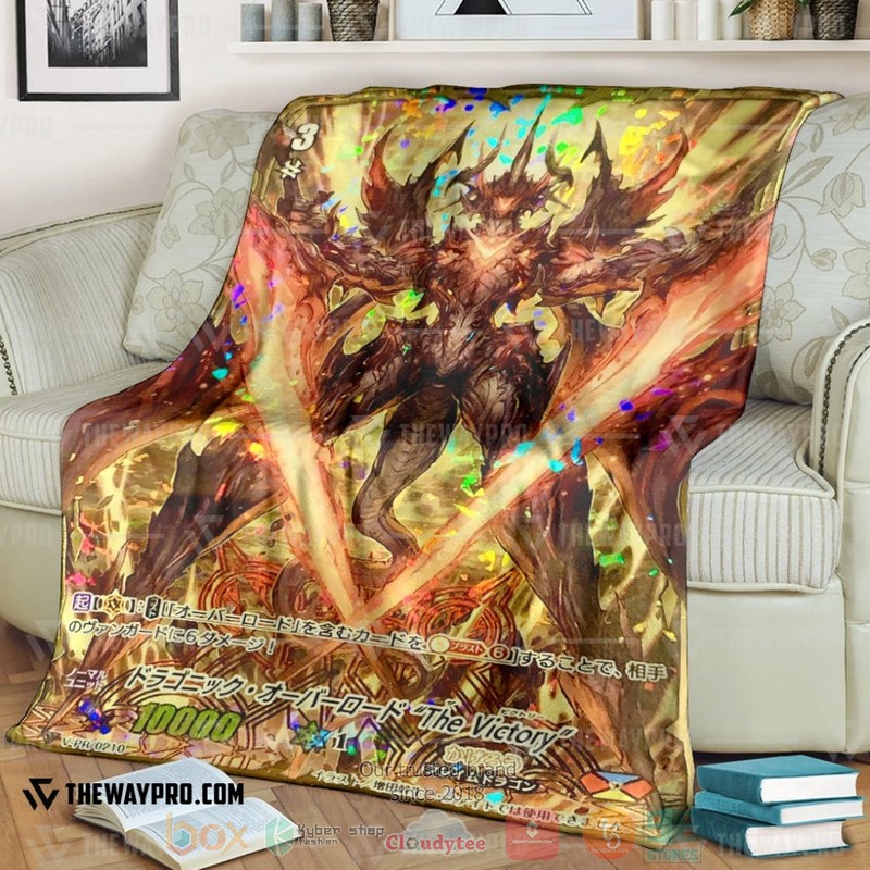 Game_Vanguard_Cards_Dragonic_Overlord_The_Victory_Soft_Blanket