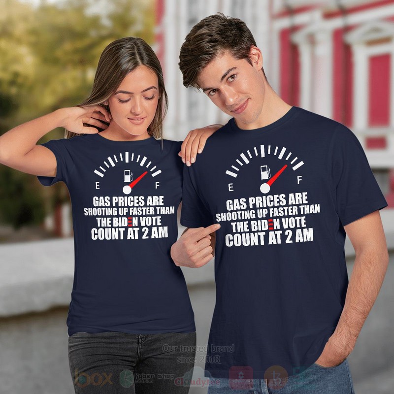 Gas_Prices_Are_Shooting_Up_Faster_Than_The_Biden_Vote_Count_At_2Am_Long_Sleeve_Tee_Shirt_1