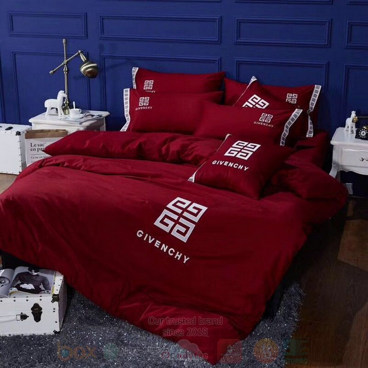 Givenchy_Full_Red_Inspired_Bedding_Set