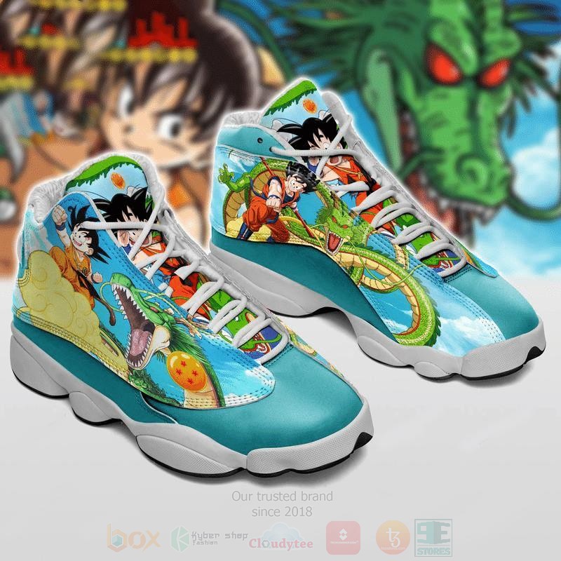 Goku_Dragon_Ball_Anime_Air_Jordan_13_Shoes